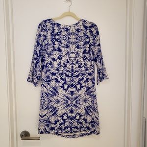 Size 6 Shoshanna silk zipper back dress